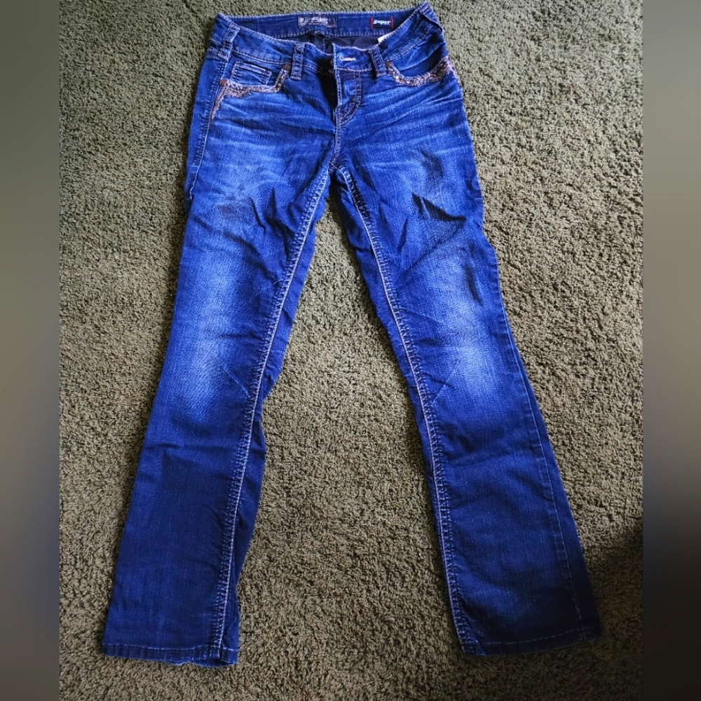 Silver jeans